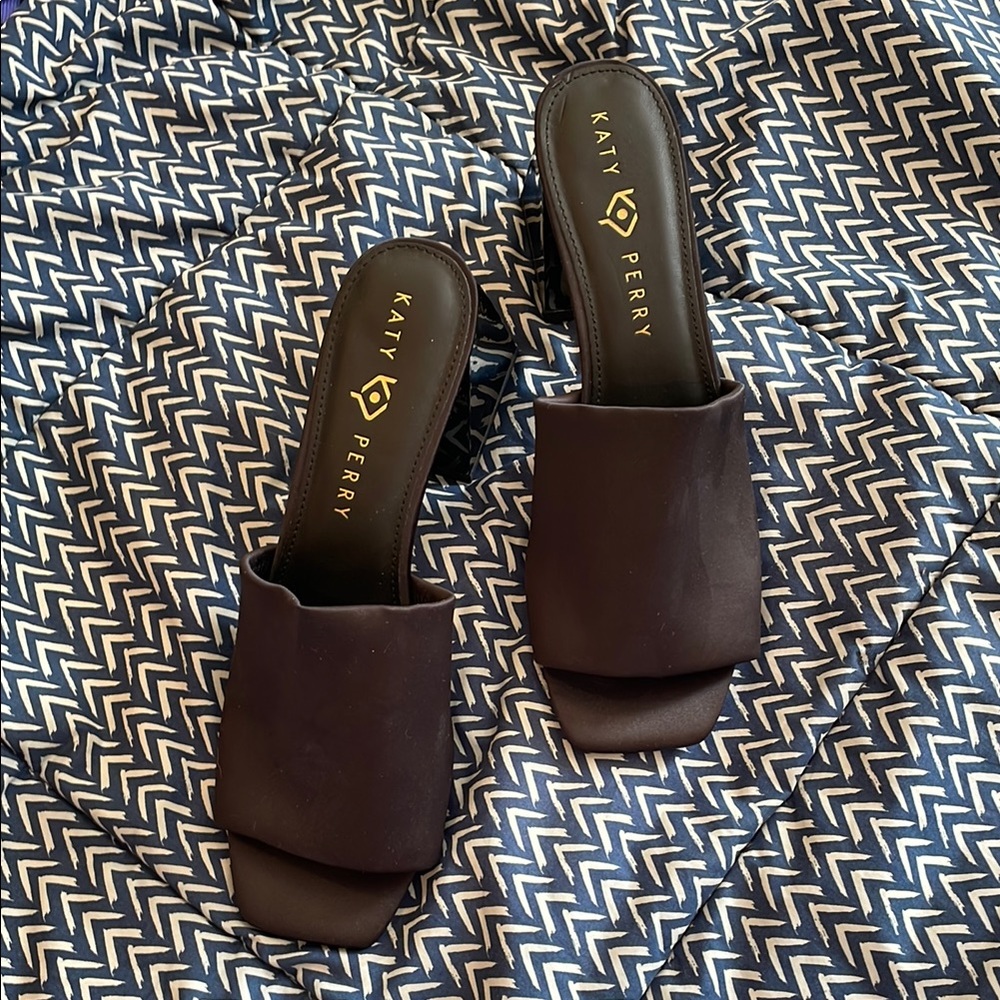 Katy Perry Collections Women's Dark Brown Mules